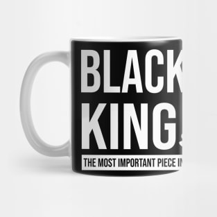 Black King The Most Important Piece in the Game Black History Month Mug